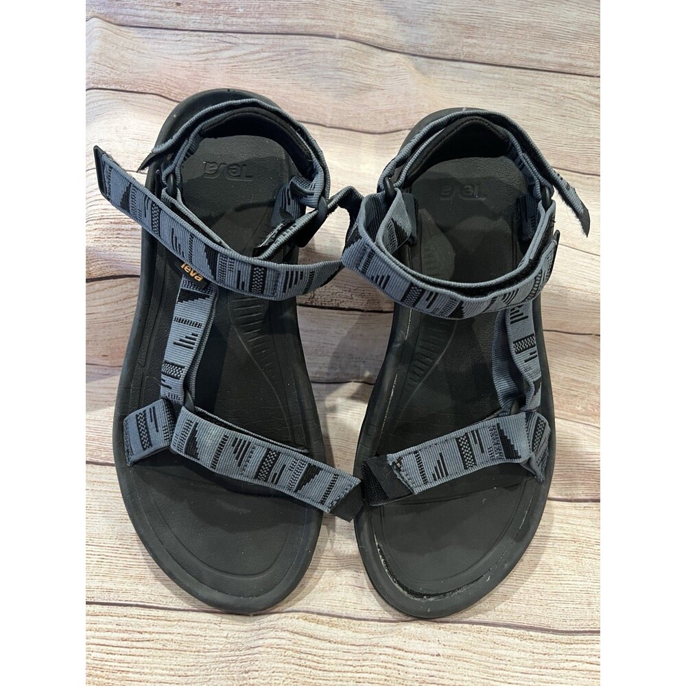 Teva Men's Hurricane XLT2 Strappy Hiking Sandals, Gray & Black Used Pick Size 11